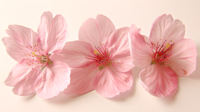 樱花花瓣特写图片