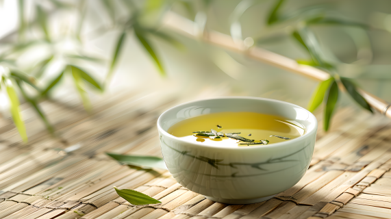 清茶美景图片