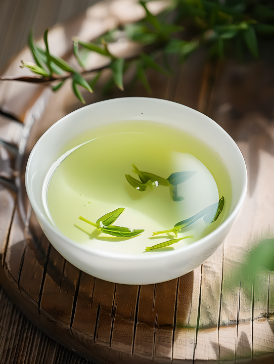 清茶近景唯美版权图片下载