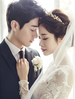 情侣婚纱照绝美婚纱图片