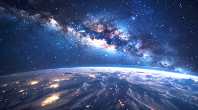 外太空星河图片