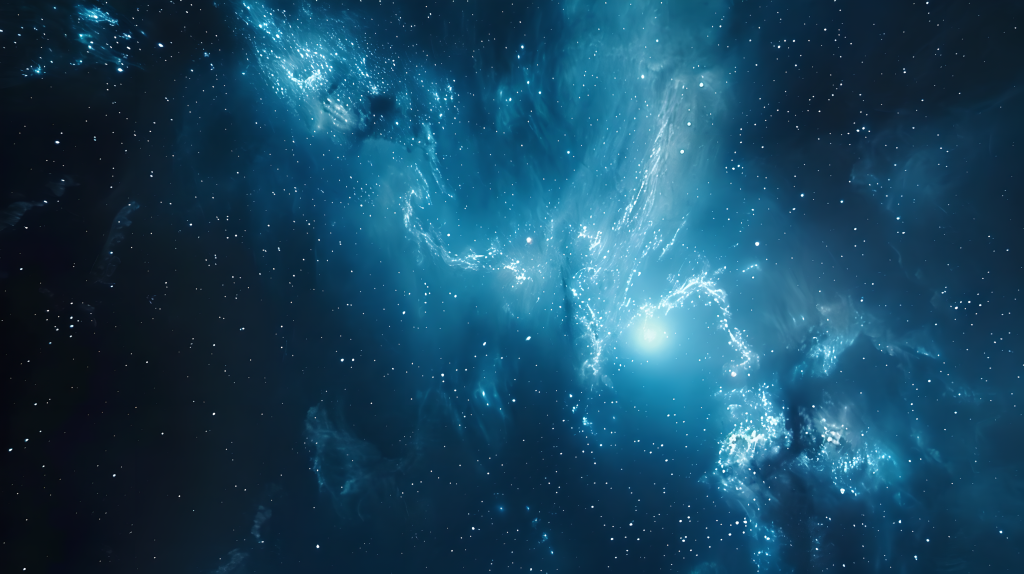 外太空美丽星河图片