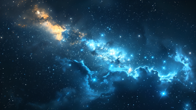 星空夜景风光图片