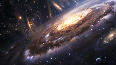 星系壮丽图片
