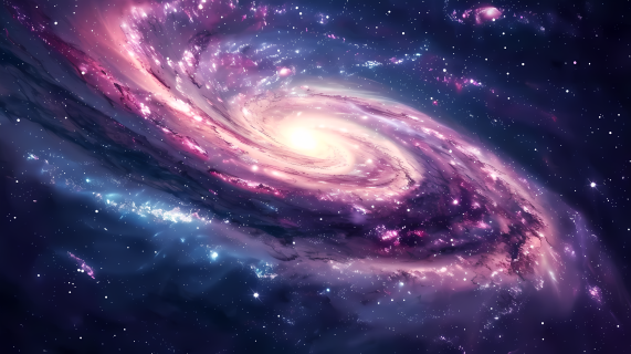 绚丽星系图片