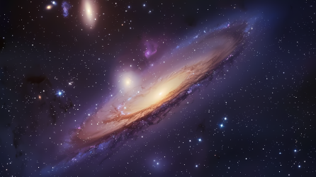 宇宙星系壮观图片