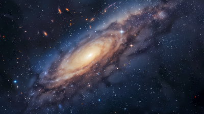 星系星光远景图片