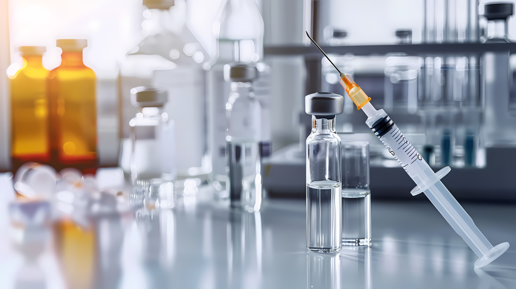 医学研究注射器图片