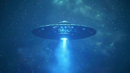 末日科幻外星飞船图片
