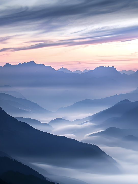 山峰大自然美景版权图片下载