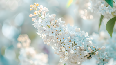 丁香花景观图片