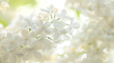 丁香花光影图片
