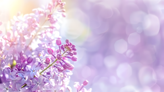 丁香花迷人图片