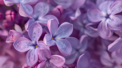 清新丁香花图片