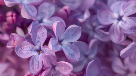 清新丁香花图片