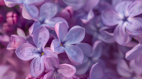 清新丁香花图片