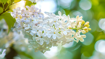 美丽的丁香花图片