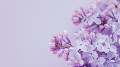 丁香花淡紫色背景图片