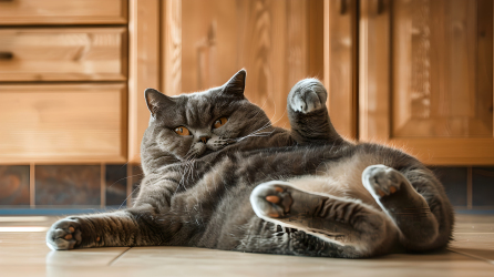 可爱胖猫图片