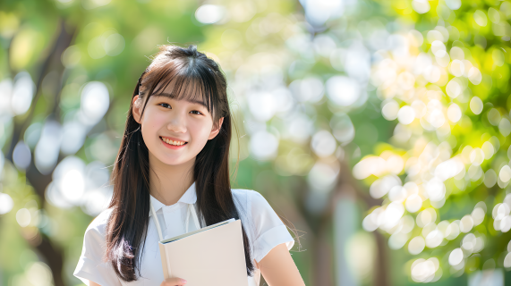 美丽姑娘校园美女图片