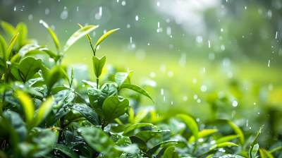 夏日梅雨图片