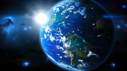 地球宇宙景观图片