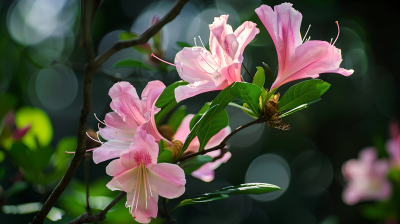 紫荆花粉色花瓣图片