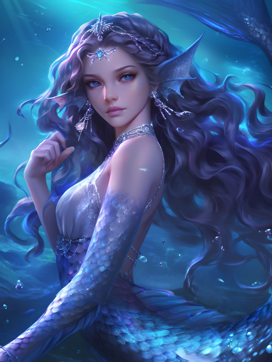 美人鱼海洋童话版权图片下载