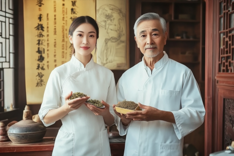 中医科健康护理图片