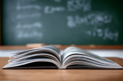 黑板书籍摄影图