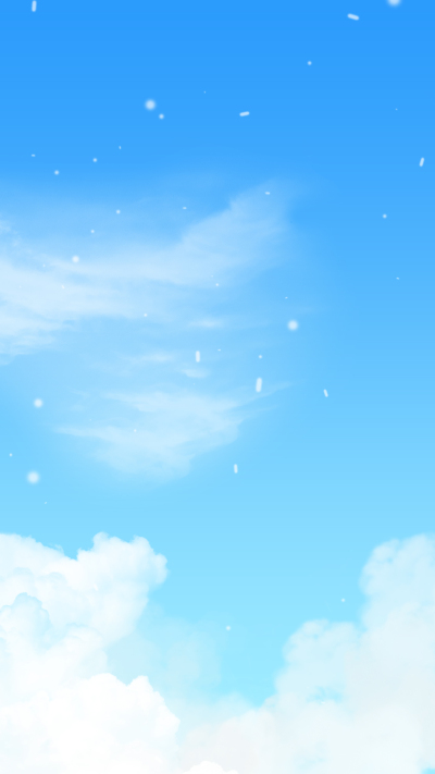 蓝天白云背景