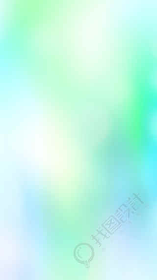 弥散风绿色蓝色晕染背景