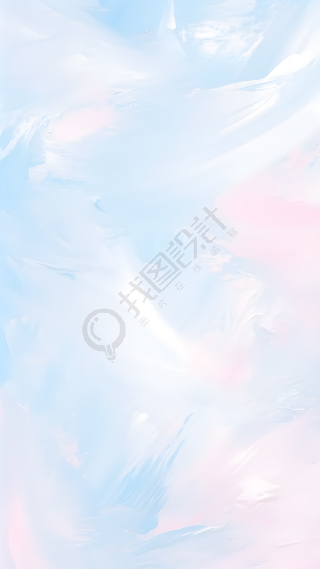 唯美油画风简约背景