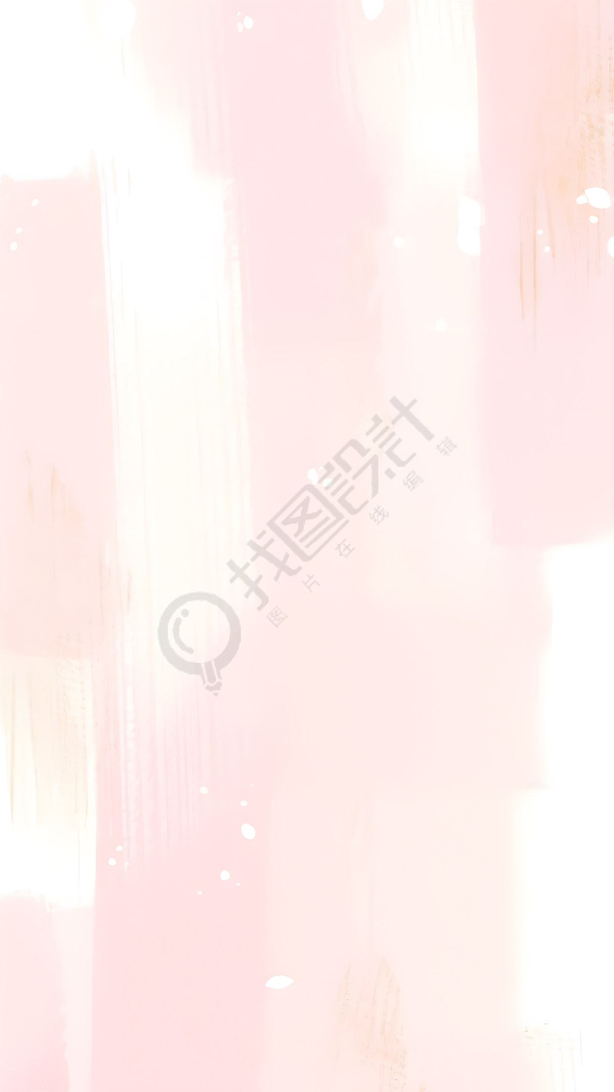 粉白色油画颜料创意背景
