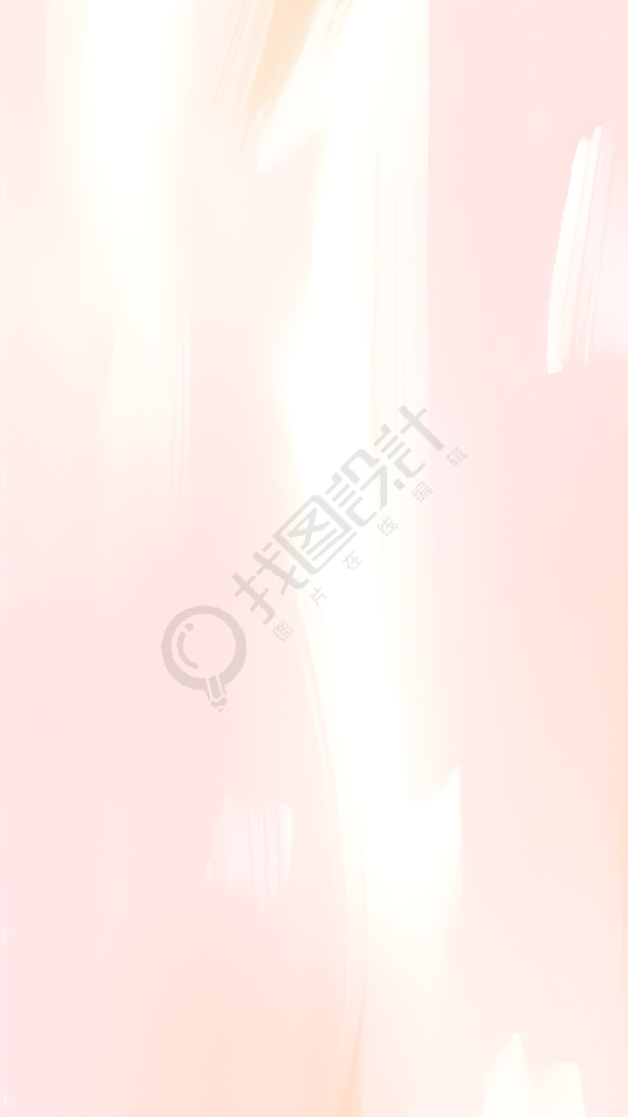 极简风淡粉色油画背景