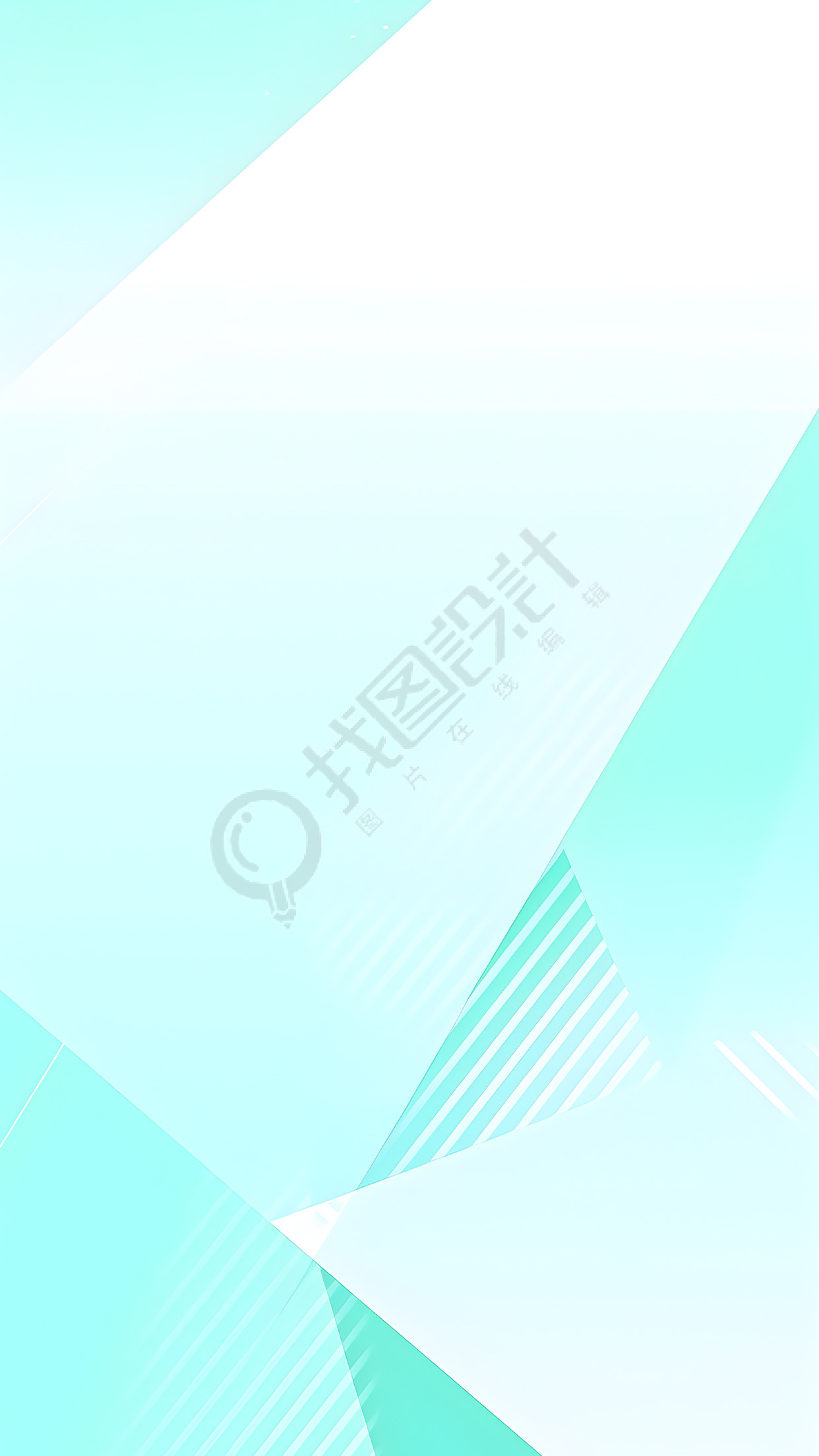 绿色光影深绿色条纹背景