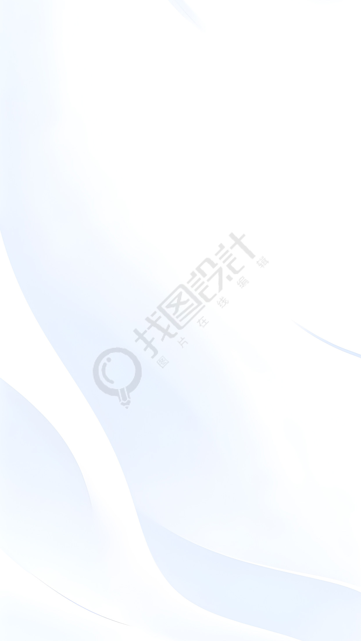 光照下的白色丝绸背景