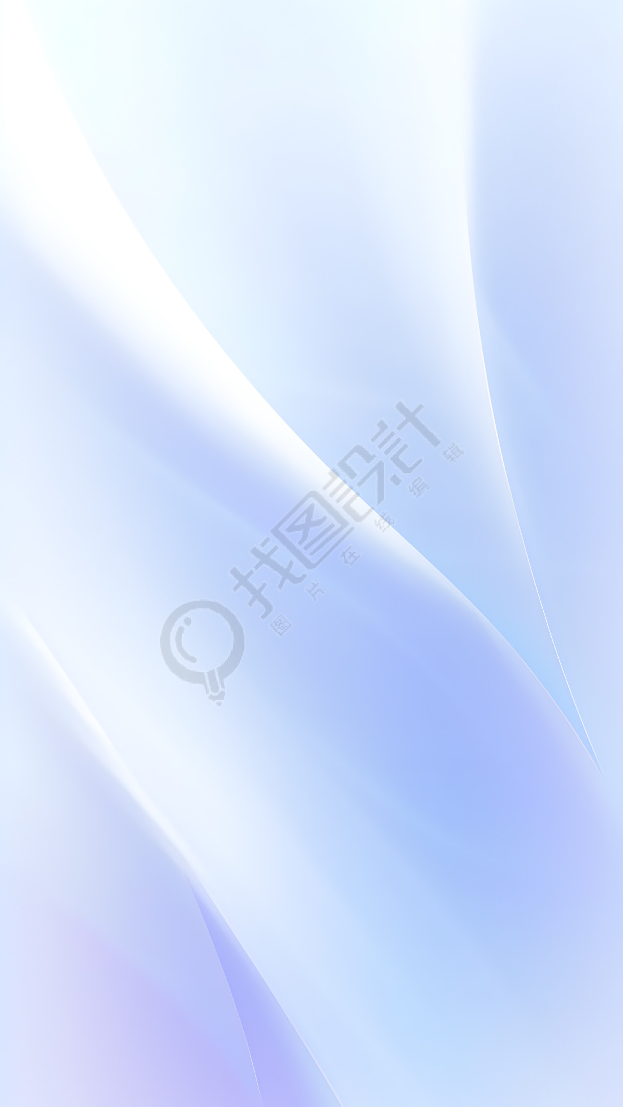 蓝色光影淡雅唯美背景