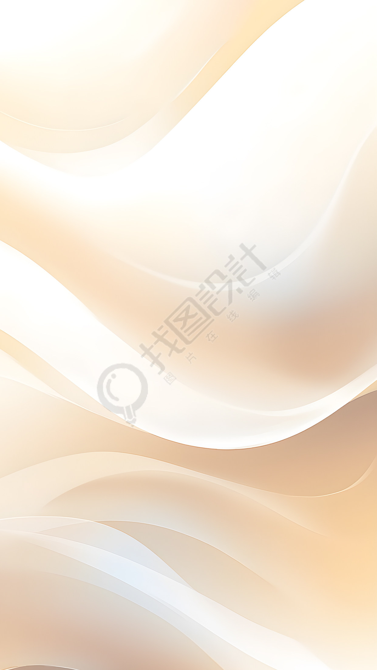 简约灰色浅黄渐变背景