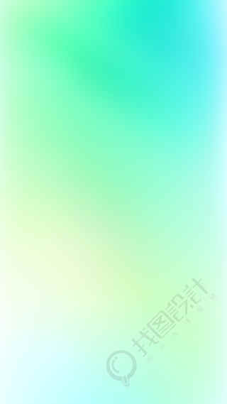 蓝绿色光晕明亮大气背景