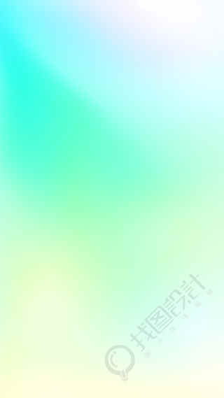 明亮的蓝绿色渐变背景