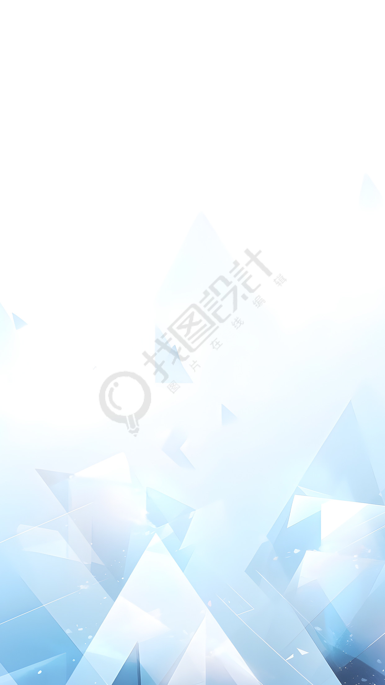科技感蓝色渐变背景