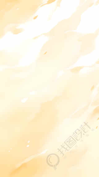 小清新米黄色创意背景