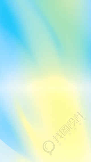 黄蓝色夏天背景
