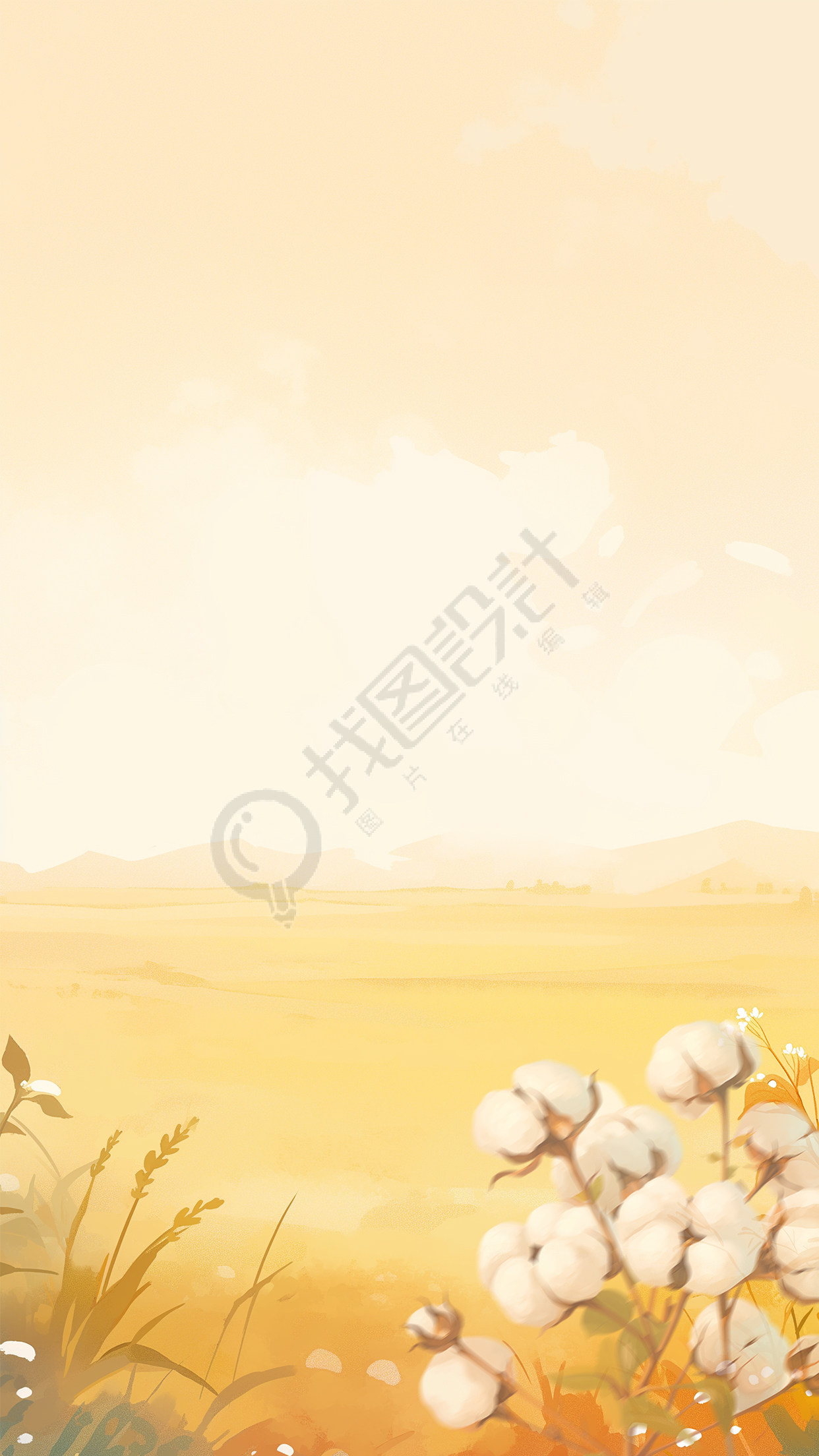 二十四节气霜降背景