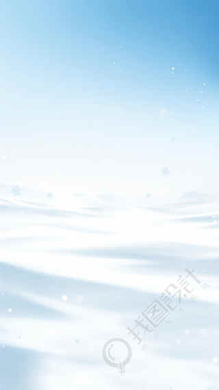 冬至鹅毛大雪简约背景