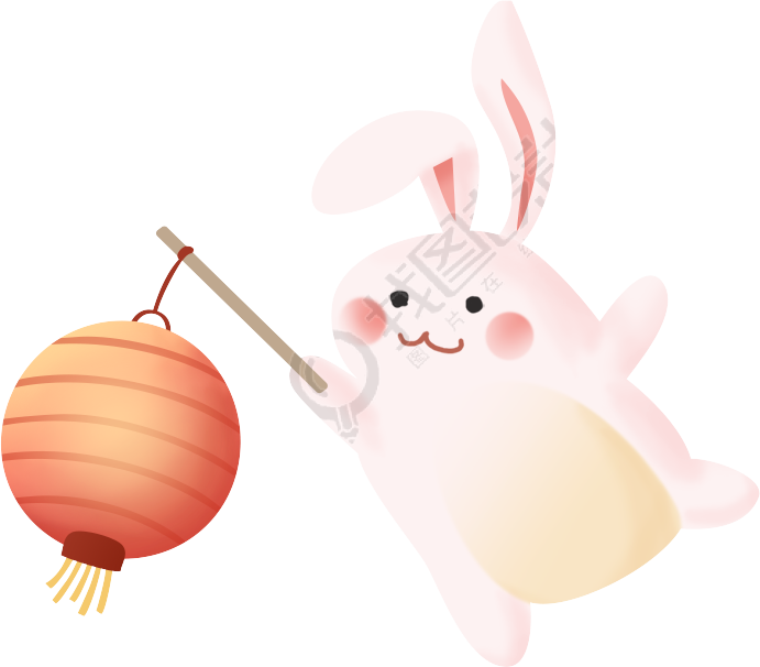 中秋节/兔子挑灯笼