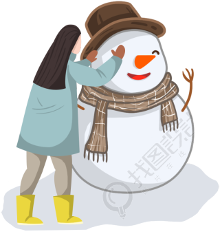 堆雪人