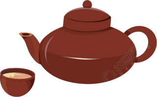 茶壶茶杯