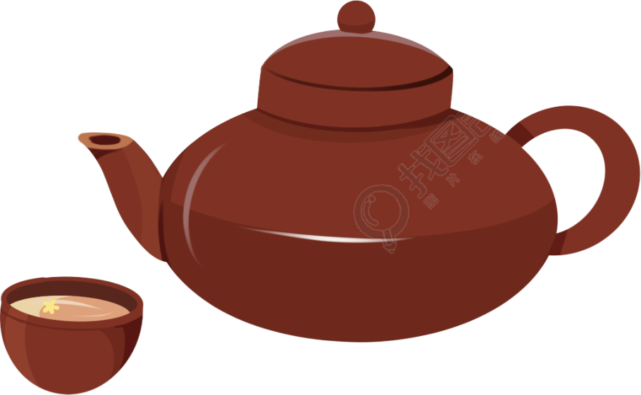 茶壶茶杯